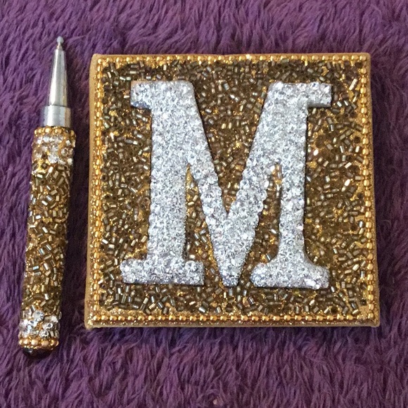 New Initial Book & Matching Ink Pen Set - Picture 3 of 11